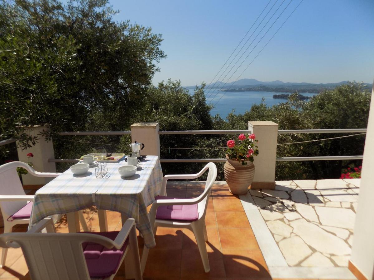 Villa Elli Panoramic View Ýpsos Exterior foto
